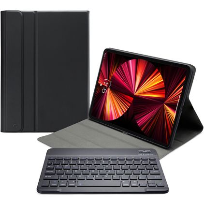 Mobilize Detachable Bluetooth Keyboard iPad Pro 11 Inch (2018) Hoes QWERTY Bluetooth Toetsenbord Bookcase - Zwart