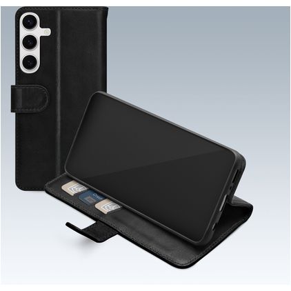 Mobilize Premium Gelly Samsung Galaxy S26 Hoesje Bookcase Portemonnee - Zwart