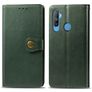 Mobigear Snap Button Realme C3 Hoesje Bookcase Portemonnee - Groen