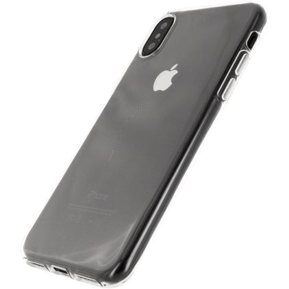 Mobilize Gelly Doorzichtig iPhone X Hoesje Flexibel TPU Backcover - Transparant