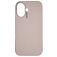 Nudient Base iPhone 16 Siliconen Hoesje Backcover - Stone Beige
