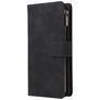 Mobigear Zipper Samsung Galaxy Note 10 Lite Hoesje Bookcase Portemonnee - Zwart