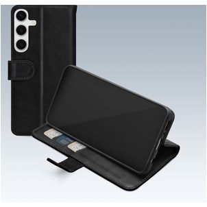 Mobilize Premium Gelly Samsung Galaxy S26 Hoesje Bookcase Portemonnee - Zwart