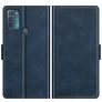 Mobigear Slim Magnet Motorola Moto G50 Hoesje Bookcase Portemonnee - Blauw