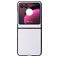Mobigear Excellent Motorola Razr 40 Ultra Hoesje Hardcase Backcover - Wit