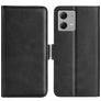 Mobigear Slim Magnet Motorola Moto G84 Hoesje Bookcase Portemonnee - Zwart