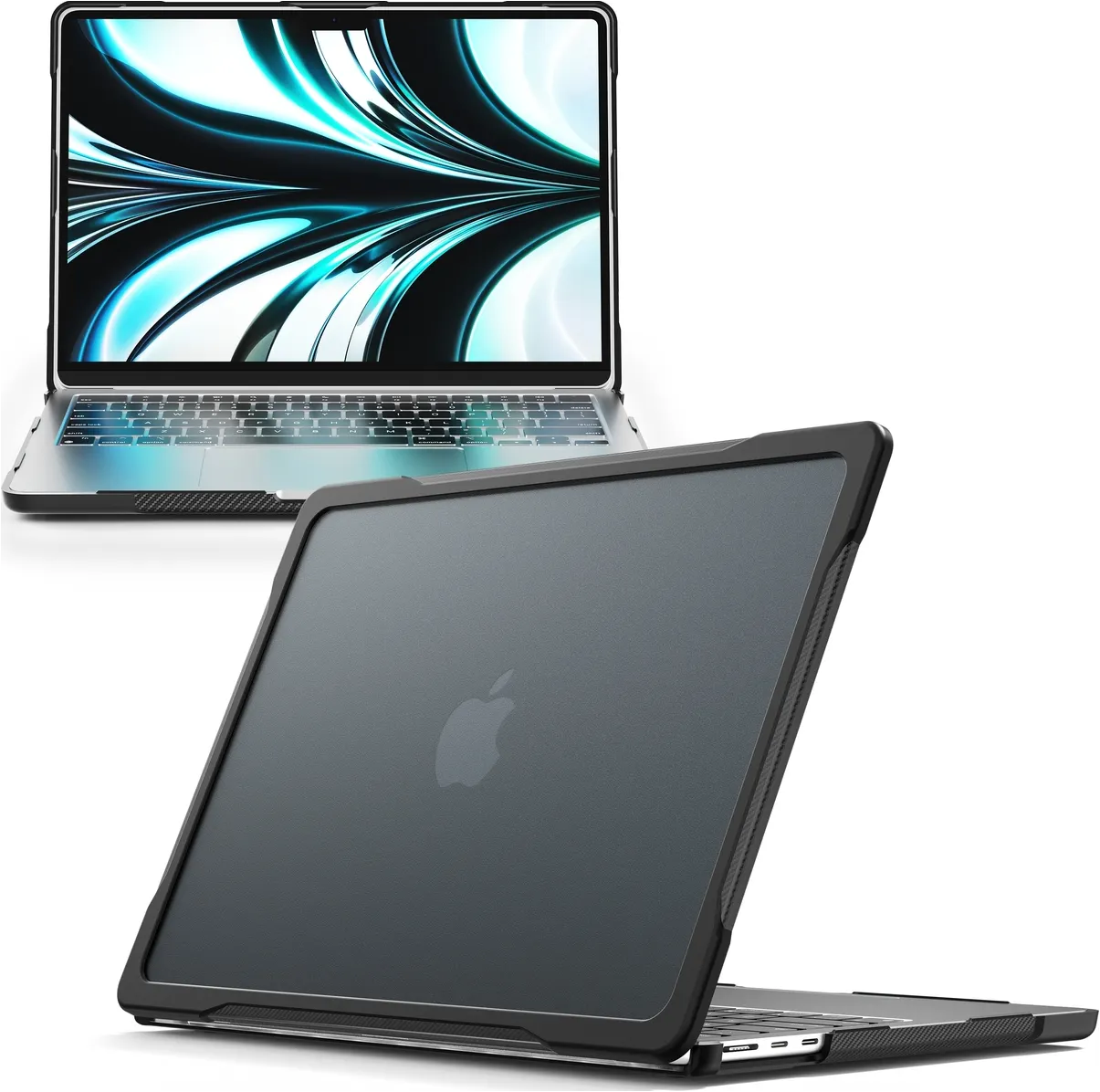 Ốp lưng laptop có chân đế Ard Shell dành cho MacBook Air 13.6 A2681 A3113 M3 M4