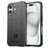 Mobigear Rugged Shield iPhone 16 Hoesje Flexibel TPU Backcover Shockproof - Zwart