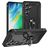 Mobigear Armor ring Samsung Galaxy S24 FE Hoesje Hardcase Backcover Shockproof met Ringhouder - Zwart