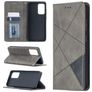 Mobigear Rhombus Slim Samsung Galaxy A52 Hoesje Bookcase - Grijs