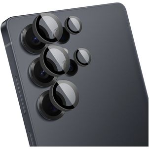 Mobiparts Samsung Galaxy S25 Ultra Glazen Camera Lens Protector - Case Friendly