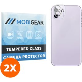 Mobigear iPhone 11 Glazen Camera Protector - Case Friendly (2-Pack)