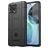 Mobigear Rugged Shield Motorola Moto G72 Hoesje Flexibel TPU Backcover Shockproof - Zwart