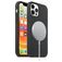 Mobigear Rubber Touch iPhone 12 Siliconen MagSafe Hoesje Backcover - Zwart
