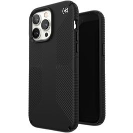 Speck Presidio2 Grip iPhone 14 Pro Max MagSafe Hoesje Hardcase Backcover Shockproof - Zwart Speck Presidio2 Grip iPhone 14 Pro Max MagSafe Hoesje Hardcase Backcover Shockproof - Zwart