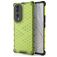 Mobigear Honeycomb HONOR 70 Hoesje Hardcase Backcover Shockproof - Groen