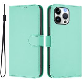 Mobigear Urban Wallet iPhone 16 Pro Max Hoesje Bookcase Portemonnee - Groen