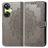 Mobigear Dreamcatcher OnePlus Nord CE 3 Lite 5G Hoesje Bookcase Portemonnee - Grijs