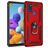 Mobigear Armor Ring Samsung Galaxy A21s Hoesje Hardcase Backcover Shockproof met Ringhouder - Rood