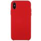 Mobigear Rubber Touch iPhone XS Siliconen Hoesje Backcover - Rood
