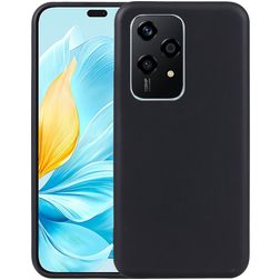 Mobigear Basics Honor 200 Lite Hoesje Flexibel TPU Backcover - Zwart