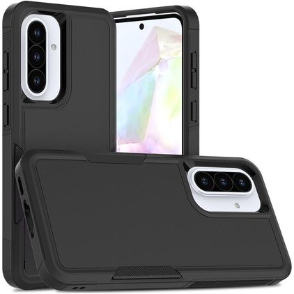Mobigear Heavy Armor Samsung Galaxy A56 Hoesje Hardcase Backcover Shockproof - Zwart