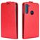 Mobigear Motorola One Fusion Plus Hoesje Flipcase - Rood