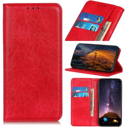Mobigear Classic Elegance iPhone 8 Hoesje Bookcase Portemonnee - Rood