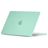 Mobigear Matte MacBook Air 13 Inch (2022-2025) Hoes Hardshell Laptopcover MacBook Case - Groen - Model A2681 / A3113 / A3240