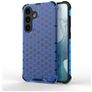 Mobigear Honeycomb Samsung Galaxy S24 Hoesje Hardcase Backcover Shockproof - Blauw