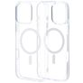Mobiparts Hardcover Doorzichtig iPhone 16 Pro Max MagSafe Hoesje Hardcase Backcover - Transparant