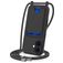 Mobigear Lanyard Card iPhone 17 Siliconen Hoesje met koord en Pasjeshouder - Zwart