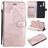 Mobigear Butterfly Huawei P Smart Z Hoesje Bookcase Portemonnee - Roségoud