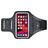 Mobigear Easy Fit Telefoonhouder Hardlopen iPhone 14 Plus Sport Hoesje Neopreen Sportarmband - Zwart