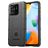 Mobigear Rugged Shield Xiaomi Redmi 10C Hoesje Flexibel TPU Backcover Shockproof - Zwart