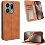 Mobigear Sensation OPPO Find X9 Hoesje Bookcase Portemonnee - Bruin