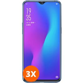 Mobigear OPPO RX17 Pro Glazen Screenprotector - Case Friendly (3-Pack)