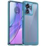 Mobigear Crystal Motorola Edge 40 Hoesje Hardcase Backcover - Transparant / Turquoise