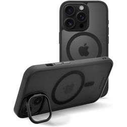 Mobilize Hybrid Pro iPhone 16 Pro MagSafe Hoesje Hardcase Backcover Shockproof - Zwart