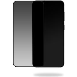 Mobilize Samsung Galaxy S24 FE Glazen Screenprotector Privacy - Case Friendly - Zwart