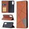 Mobigear Rhombus Slim Samsung Galaxy S20 FE Hoesje Bookcase - Bruin