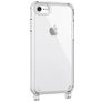 Mobigear Mix & Match Doorzichtig iPhone SE (2020) Flexibel TPU Hoesje met koord - Transparant
