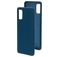 Mobiparts Samsung Galaxy A41 Siliconen Hoesje Backcover - Blueberry Blue