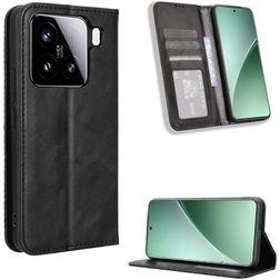 Mobigear Sensation Xiaomi 15 Hoesje Bookcase Portemonnee - Zwart