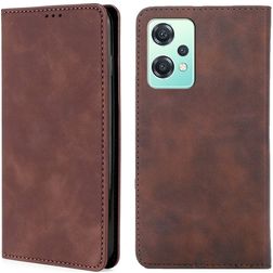 Mobigear Retro Slim Realme 9 Pro Hoesje Bookcase Portemonnee - Bruin