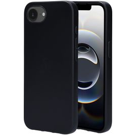 Mobiparts Classic iPhone 16e Hoesje Flexibel TPU Backcover - Zwart