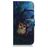 Mobigear Design Samsung Galaxy A71 Hoesje Bookcase Portemonnee - Uil