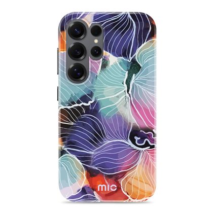 MIO Samsung Galaxy S25 Ultra MagSafe Hoesje Hardcase Backcover - Flowers