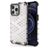 Mobigear Honeycomb iPhone 14 Plus Hoesje Hardcase Backcover Shockproof - Wit