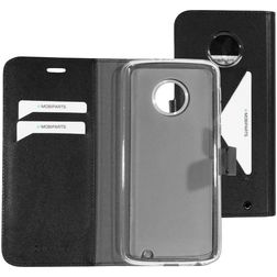 Mobiparts Classic Wallet Motorola Moto G6 Plus Hoesje Bookcase Portemonnee - Zwart